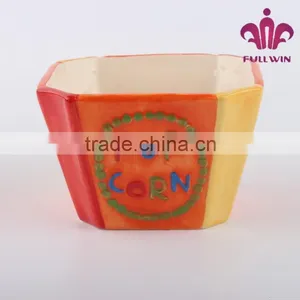 Chinese Ceramic Bowls Disposable Bowl Sugar Bowl Popcorn Bowl thumbnail-1