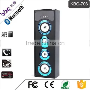 BBQ KBQ-703 36W 3000mAh DJ Empty Speaker Box thumbnail-3