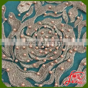 Hot Sale Handmade Embroidery With Soft Golden Thread Material thumbnail-1