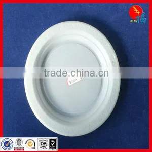 Round White PP Lunch Food Tray thumbnail-1