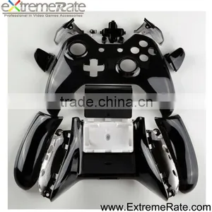 Glossy Black Controller Shell for Xbox One Housing Shell Button Kits thumbnail-1