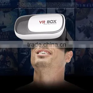 3D VR Virtual Reality Headset 3D Glasses Adjust Cardboard VR BOX thumbnail-1