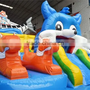 Giant Commercial Inflatable Fun City Park Playground for Kids and Adults thumbnail-4