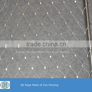 Stainless Steel Wire Rope Mesh Netting for Zoo Fence thumbnail-3