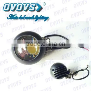 15w Round Led Work Light With Projector Lens For Bike, Motorcycle, Car thumbnail-1