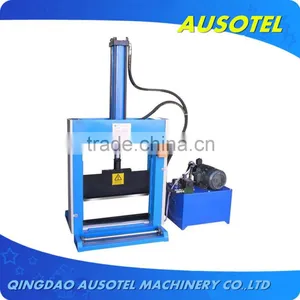 Vertical Single Blade Hydraulic Rubber Bale Cutter thumbnail-1