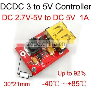 Lithium Battery Booster Plate dc 2.7V -5V to dc 5.12V 1000mAh USB Boost Module thumbnail-1