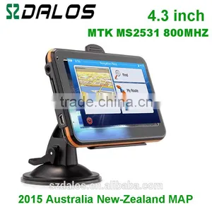 WinCE 6.0 4GB 128RAM FM Mp3 Mp4 4.3 INCH HD Car Navigation GPS thumbnail-1