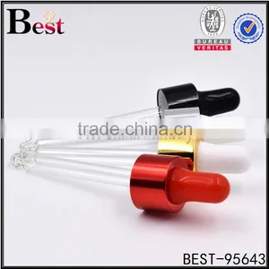 18 410 Red Gold Silver Aluminum Collar Essentail Oil Bottle Dropper Only thumbnail-1