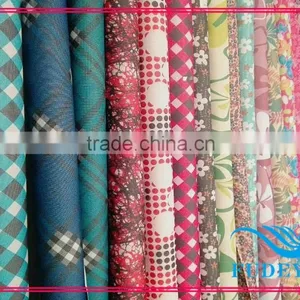2016 New Style PU&PVC Coated 100% Polyester Printed Fabric thumbnail-1