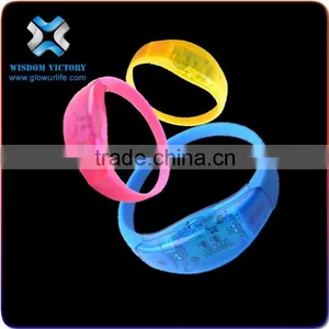 2016 Blue LED Flashing Neon Bracelet,led Bracelet thumbnail-4