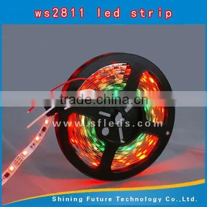 Full Color Digital 24-Bit 5050 RGB LED Strip WS2801 32 Pixels 5V Black/White Ws2811 Ws2812b thumbnail-1