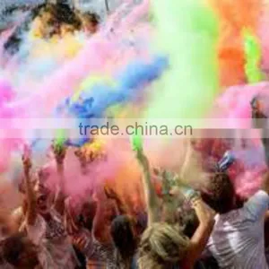 Non-explosive Holi Color Powder Starch Non-toxic Running Powder Gulal Rangoli Colors Powder thumbnail-3