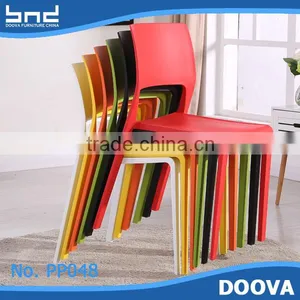 PP Material USD14 Cheap Stacking Chairs for India thumbnail-2