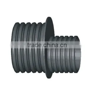 HDPE Double Wall Corrugated Pipe Fittings: Eccentric Reducer Coupling thumbnail-1