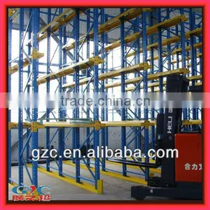 Warehouse Storage High Density Drive in Rack System Steel Pallet Racking ISO CE Professional Factory thumbnail-1