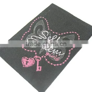 Straight Cut Gamrent Lurex Fabric Neck Label thumbnail-1