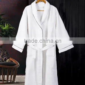Thick Bathrobe Double Layer 5 Star Bathrobe Shawl Collar Bathrobe thumbnail-1