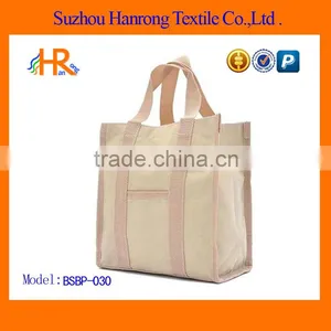 Canvas White Shopping Bags thumbnail-1