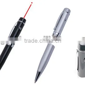 USB Flash Drive Laser Pointer Ball Pen,pen Usb With Laser Point thumbnail-1