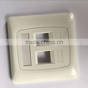86 Type RJ45 Network Face Plate 1,2 Ports Modular Jack Network Face Plate for Cat5e/cat6 thumbnail-6