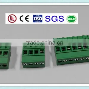 Plug-in Terminal Block XS2ESDV 300V 15A 5.0/5.08/7.62/3.81/3.5mm Pitch With UL, CE, ISO, SGS,CQC Approved thumbnail-6