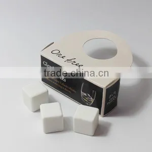 SOAPSTONE ICECUBE , WHISKY ICE CUBE STONE , CERAMIC WINE STONE thumbnail-1