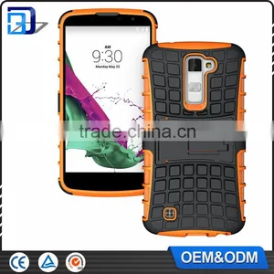 2016 Newest Tire Pattern Phone Cases For LG K10 Slim Armor Kickstand Back Combo Cover Shield Case For LG K10 M2 thumbnail-4