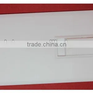 Business Card Shape Plastic USB Flash Driver Free Double-sided Color Printing thumbnail-1