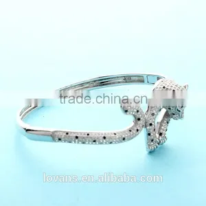925 Sterling Silver Animal Bracelet thumbnail-3