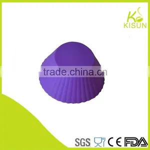 Colorful Silicone Roundness Shape Cupcake Mould thumbnail-1
