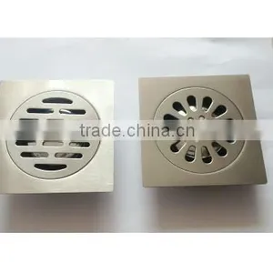 Stainless Steel Strainer Style and Drains Type Bathroom Shower Drain thumbnail-3