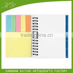 Customized pp Cover Spiral Notebook With Sticky Notes for Promotion thumbnail-5