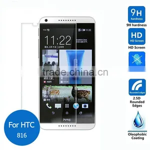 High Clear Anti Blue Light Tempered Glass Screen Protector For HTC 816 820 Film thumbnail-1