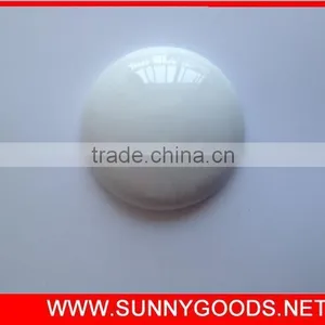 Diameter 10cm Road Safety White Ceramic Stud Reflective Marker thumbnail-2