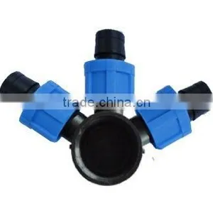 Plastic Drip Irrigation Tubing Connector Tape Fitting thumbnail-1