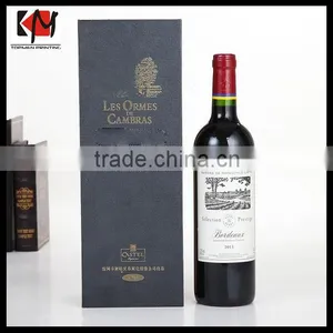 Recyclable Wine Bottle Gift Box Customized Wine Cardboard Box thumbnail-1