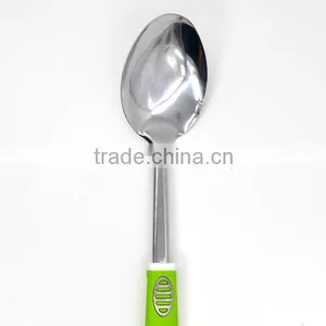 Latest Popular Super Quality Commercial Stainless Steel Cooking Spoon thumbnail-2