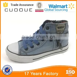 China Supplier High Quality Canvas Kids Shoes thumbnail-1