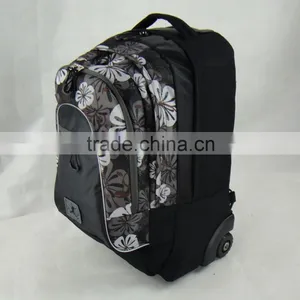 Produce Polyester Trolley Backpack With Wheels thumbnail-6
