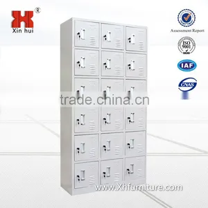 China High Quality 18 Doors Steel Storage Locker,gym Locker,changing Room Locker thumbnail-2