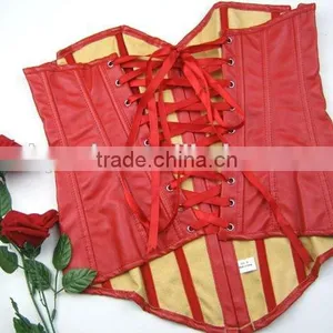 Wholesale Adult Sexy Leather Corset Bustier thumbnail-3