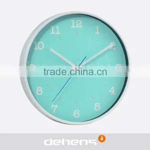 DEHENG 12 Inch Fashionable and Fresh Style Plastic Wall Clock thumbnail-2