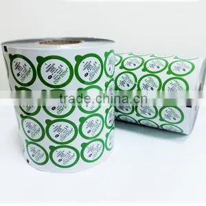 Aluminum Foil Lid For Yogurt Cup Sealing,plastic Yogurt Cup Lid thumbnail-5