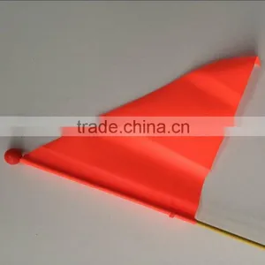 Safety Flag Fluro Orange Bicycle Childs Bike Mobility Scooter Pram Kids Safety Flag 122CM thumbnail-6