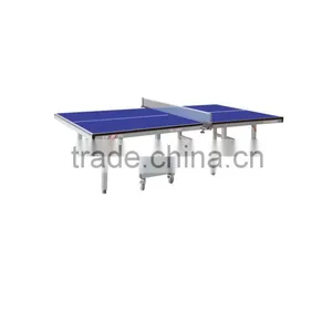 2016 New Design Blue Color Folded Portable Pong Table thumbnail-2