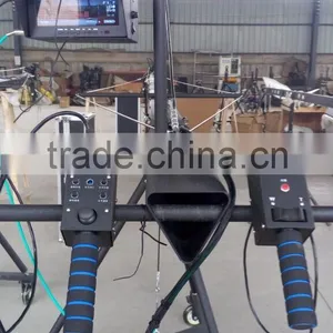 Professional Camera Crane Triangle Jimmy Jib With 14m Triangle and Motorized Head thumbnail-6