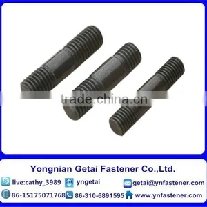 Double End Studs in Bolts, DIN933/931 H.D.G / Galvanized With Black /yellow Zinc Plated/blue White thumbnail-3