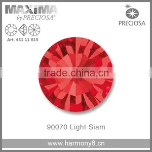Original PRECIOSA MC Chaton Maxima, Light Siam Point Back Rhinetsone thumbnail-1
