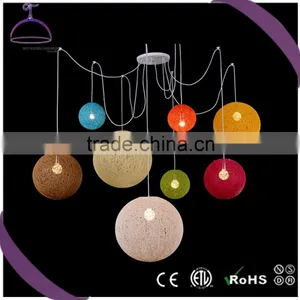 Colorful Decorative Many Heads Hanging Living Room Pendant Lighting thumbnail-1